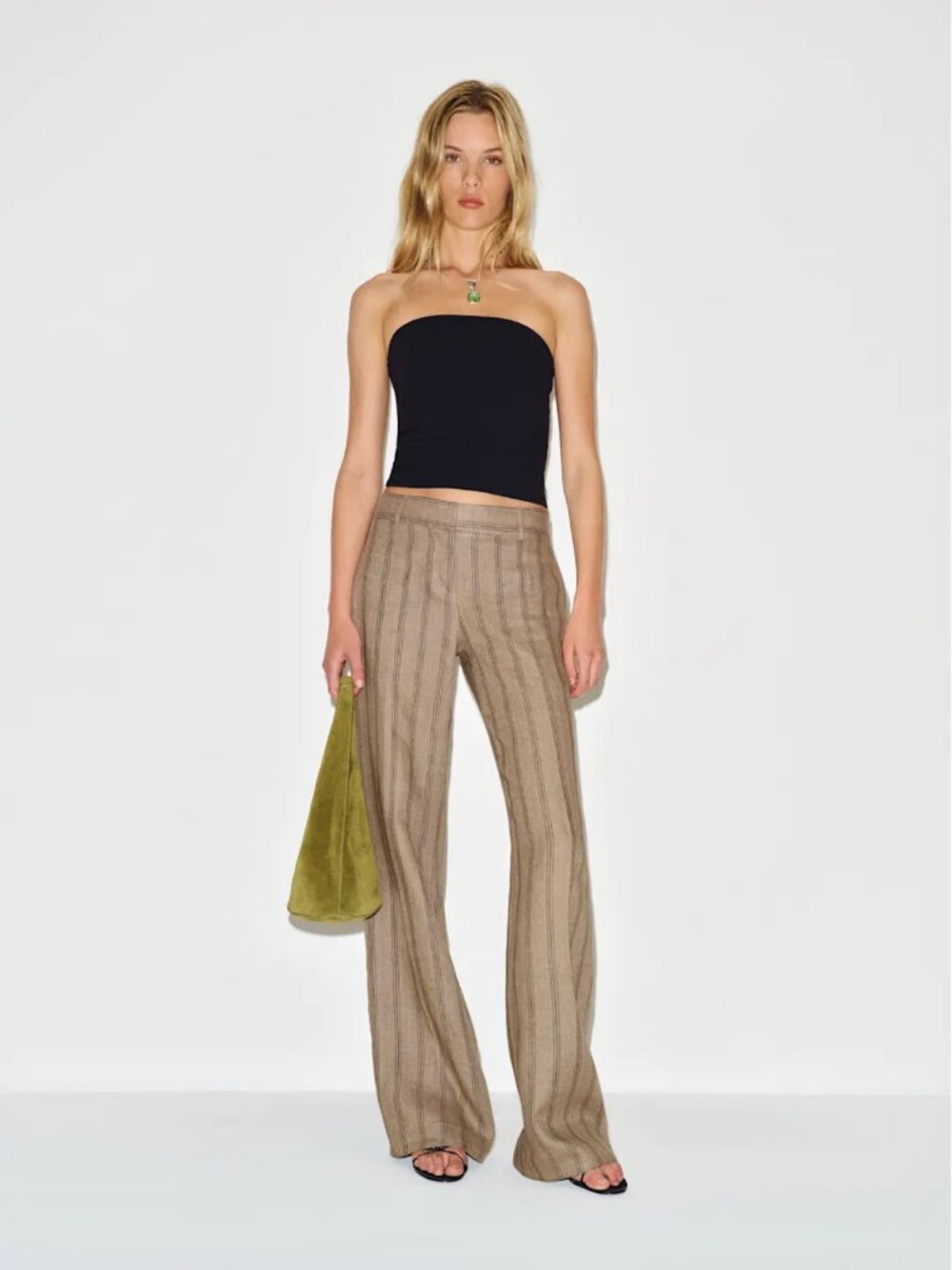 Reformation Gisele Low Rise Linen Short Pant Natural - Size 0P